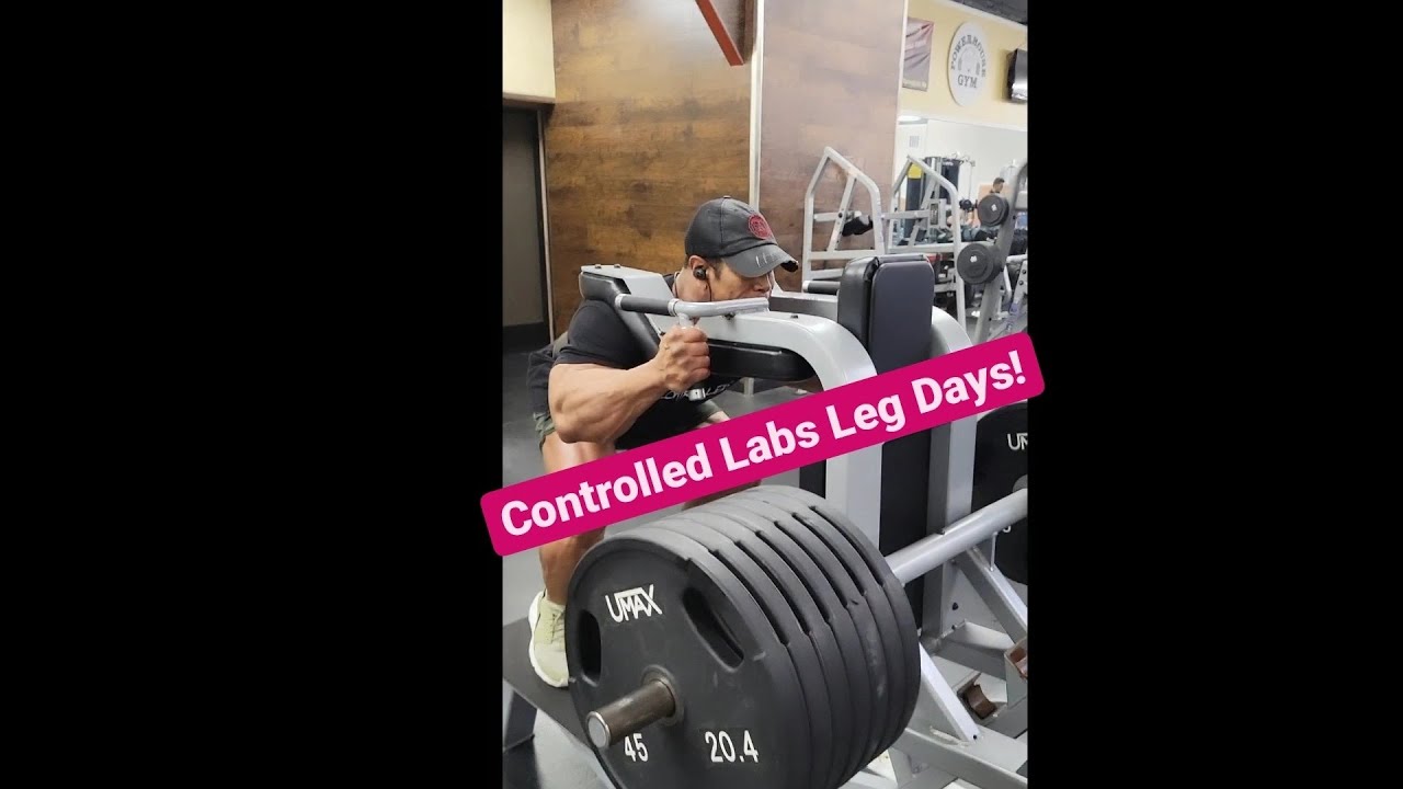 Controlled Labs Leg Days - Short, yet effective workouts