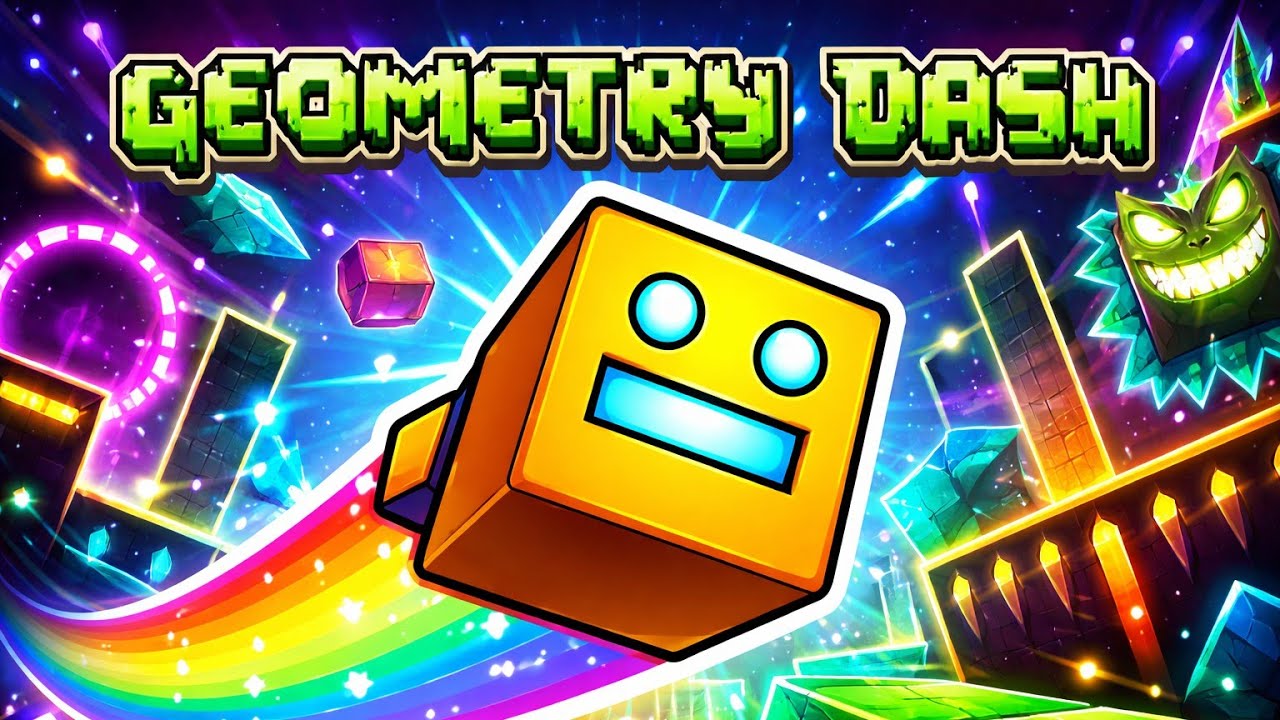 Ya casi completo este nivel geometry dash 😰😰