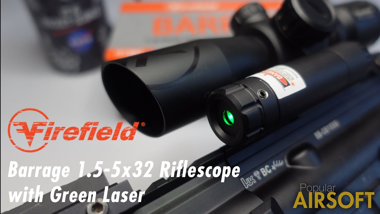 Firefield Barrage 1.5-5x32 Riflescope, Overview & First Impressions