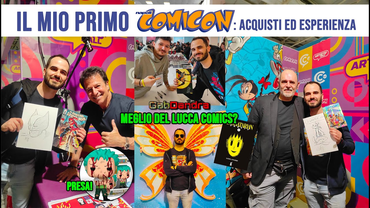 IL NAPOLI COMICON è meglio del LUCCA COMICS?