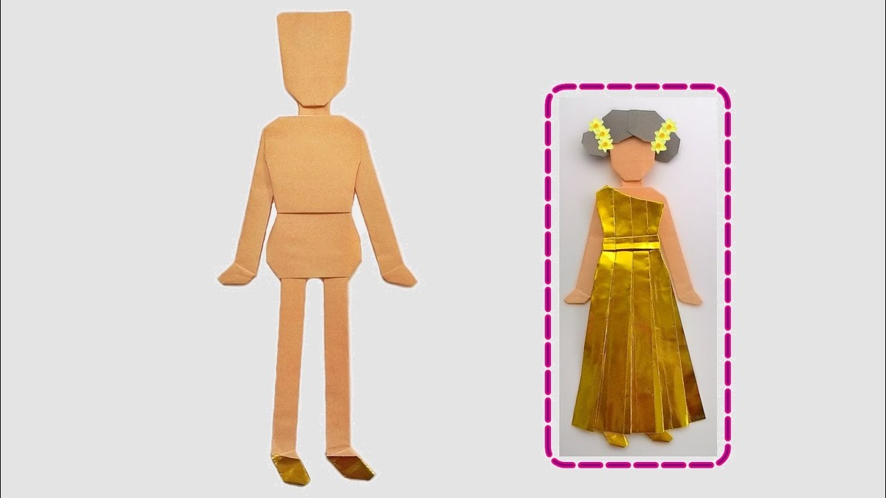 Origami Full body assembly / พับกระดาษ ประกอบทั้งตัว