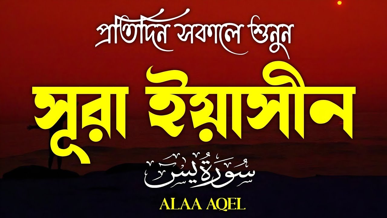 প্রতিদিন সকালে শুনুন - সূরা ইয়াসীন (سورة يس) | Surah Yasin/Yassen | Peaceful Tilawat | By Alaa Aqel