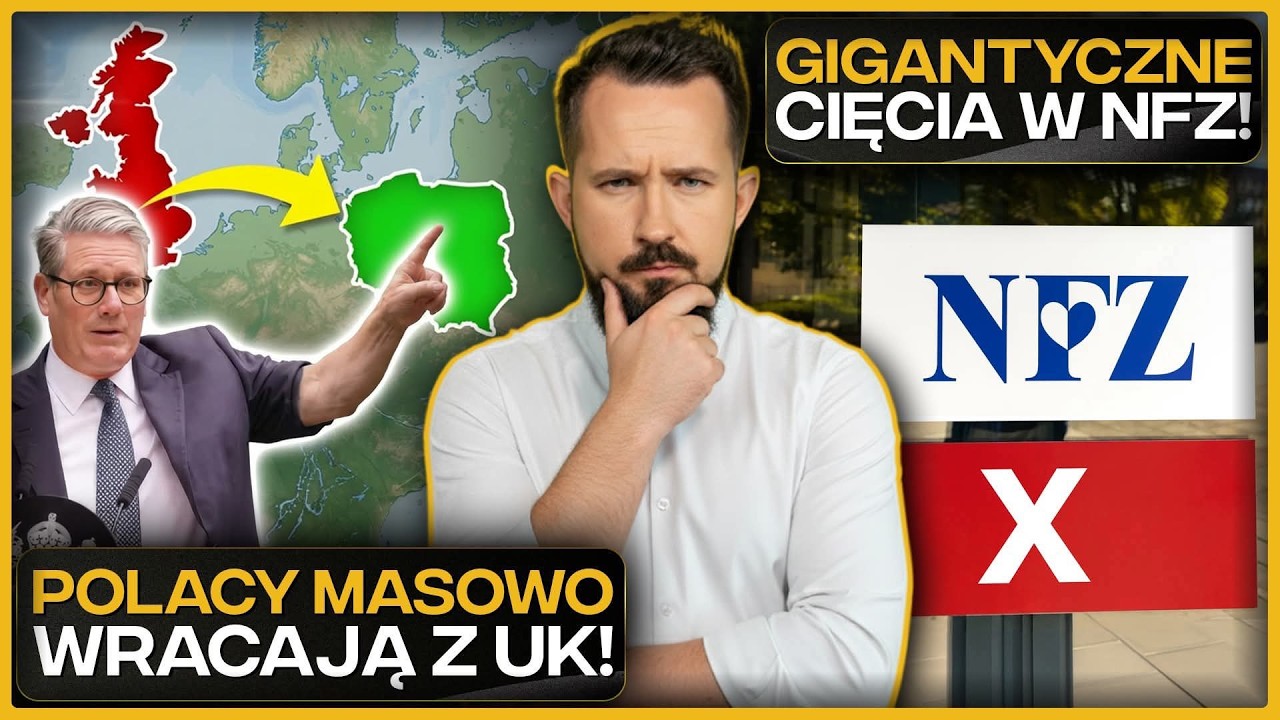 WIELKI POWRÓT POLAKÓW z UK i TAJNY PLAN CIĘĆ w NFZ! #BizWeek