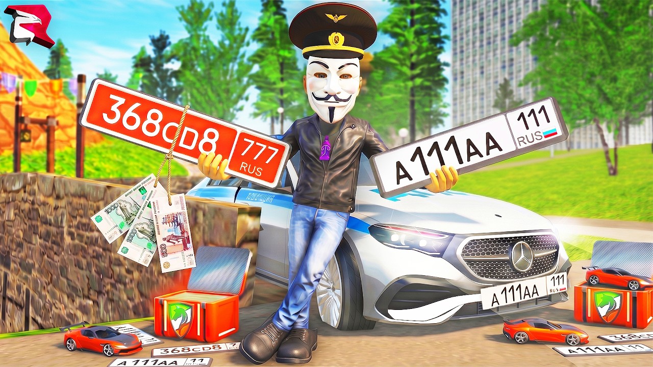 ЗАДОНАТИЛ 10.000₽ и КУПИЛ БЛАТНОЙ НОМЕР! ОБНОВЛЕНИЕ ♻️  - (Родина РП)