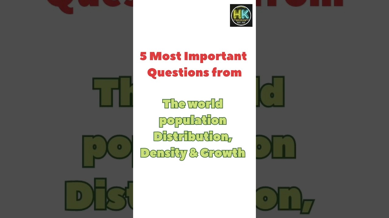 Население мира: плотность распределения, рост, география, самые важные вопросы 