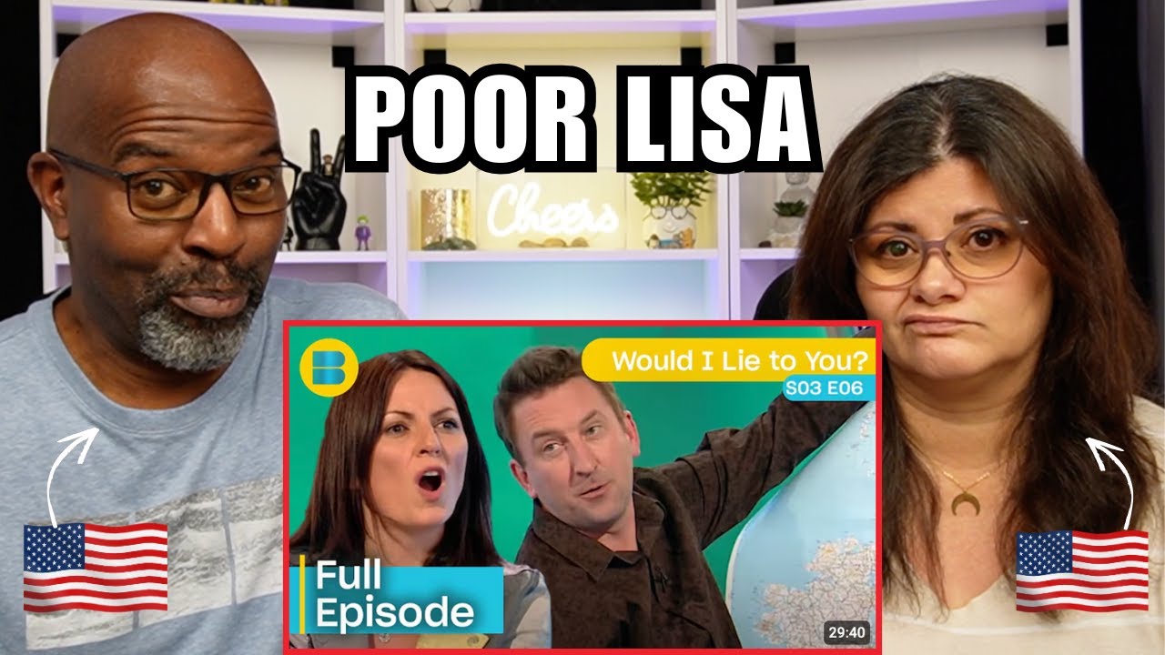 This Was A Hard One! 🥴 Americans React to S3E6 Would I Lie to You?