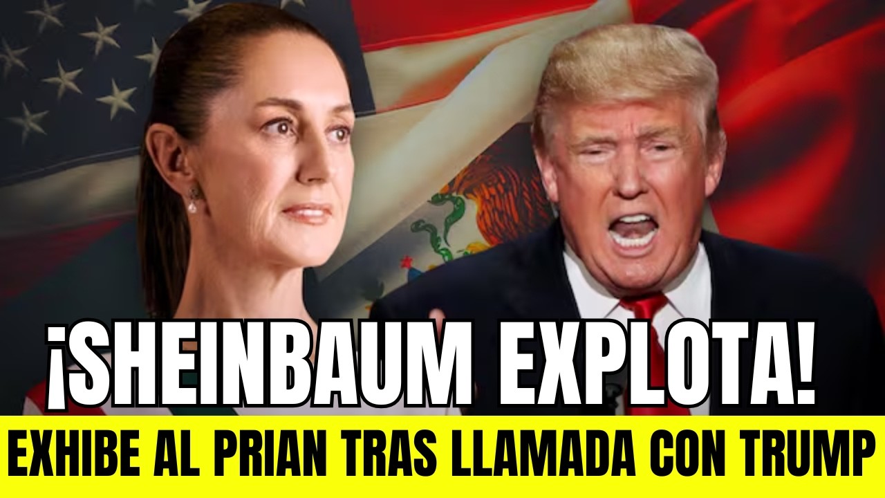 PRIAN QUERÍA INTERVENCIÓN DE EU… pero Sheinbaum los deja en RIDÍCULO tras llamada con Trump