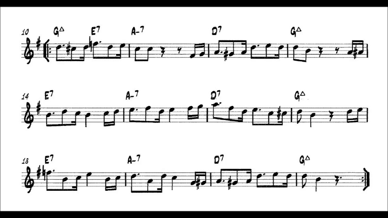 Zamba del Laurel (Acordes y Melodía)