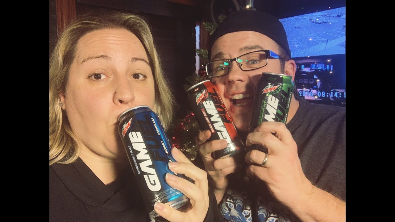 NEW Mountain Dew AMPED Game Fuel Food Fight!!