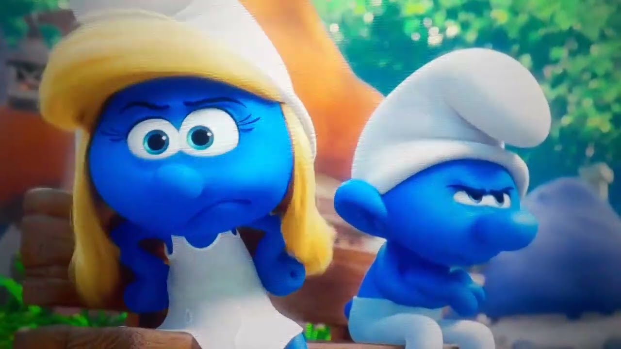 O Ranzinza T&aacute; Falando Com a Smurfette Os Smurfs e a Vila Perdida (2017)