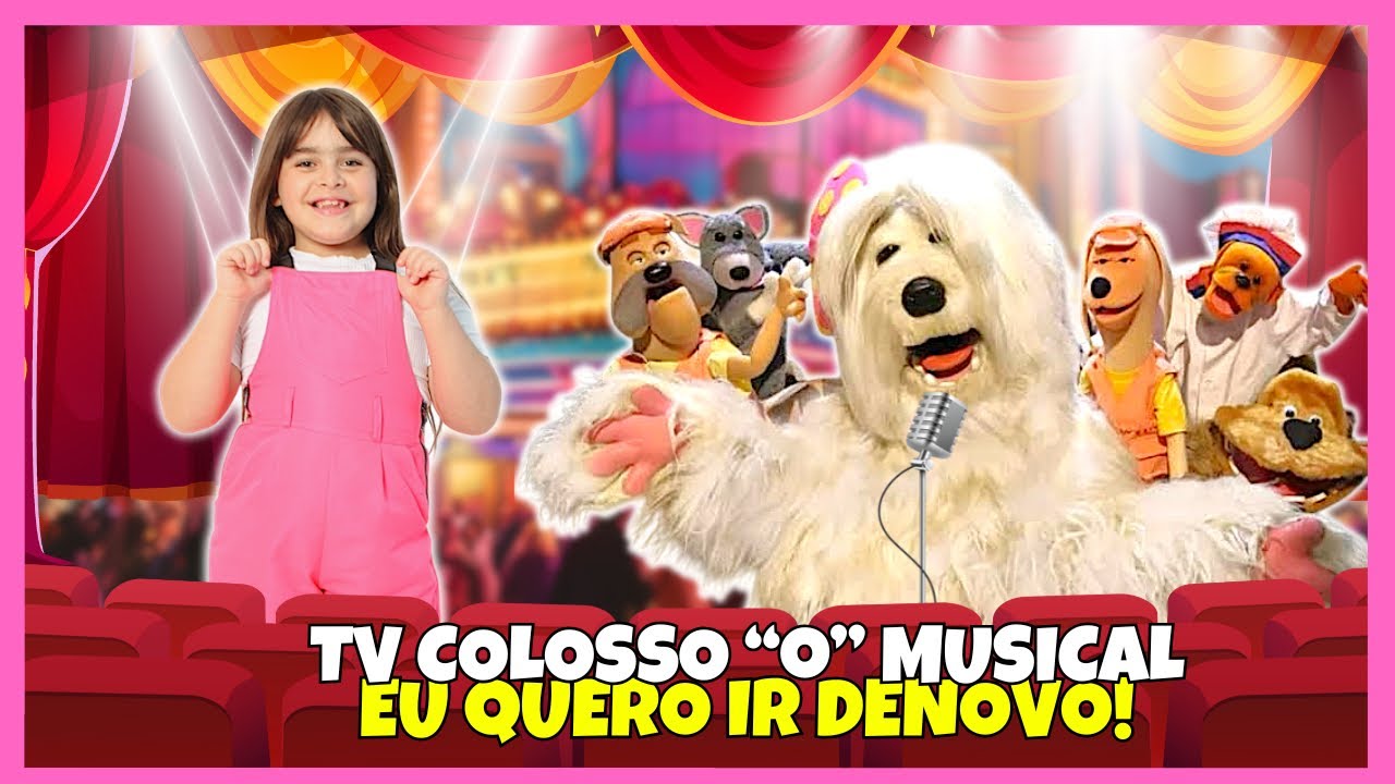 Fui No Musical da Tv Colosso, e olha só o que aconteceu #criança #tvcolosso #show #musical #trend