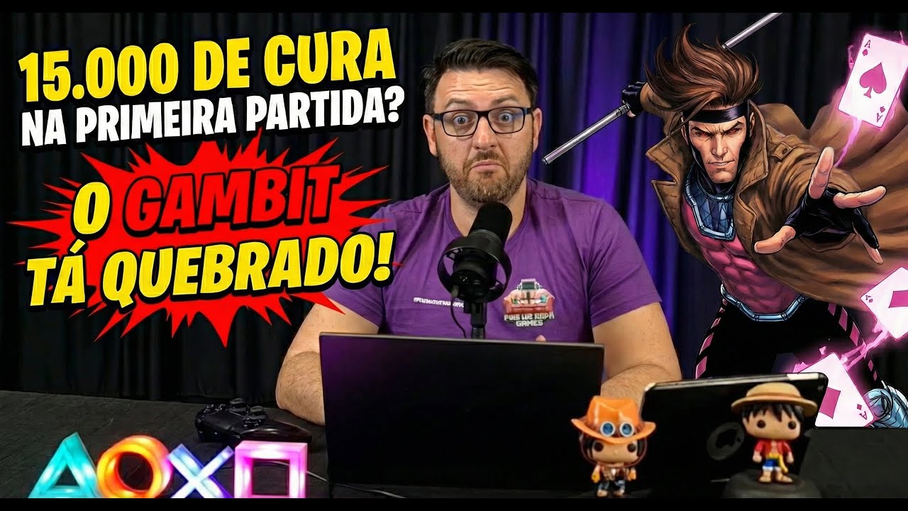 15.000 DE CURA NA PRIMEIRA PARTIDA? O GAMBIT TÁ QUEBRADO!