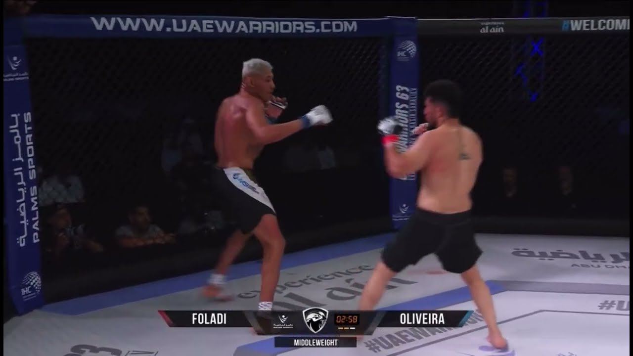 #MMA #UAEWarriors63 #AliFoladi #SupermanPunch #MMAHighlights #ufc #martialarts #علی_فولادی 