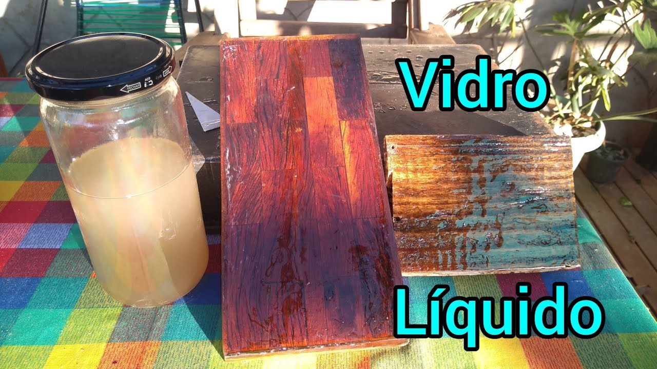 vidro líquido, com isopor e thiner #liquid glass