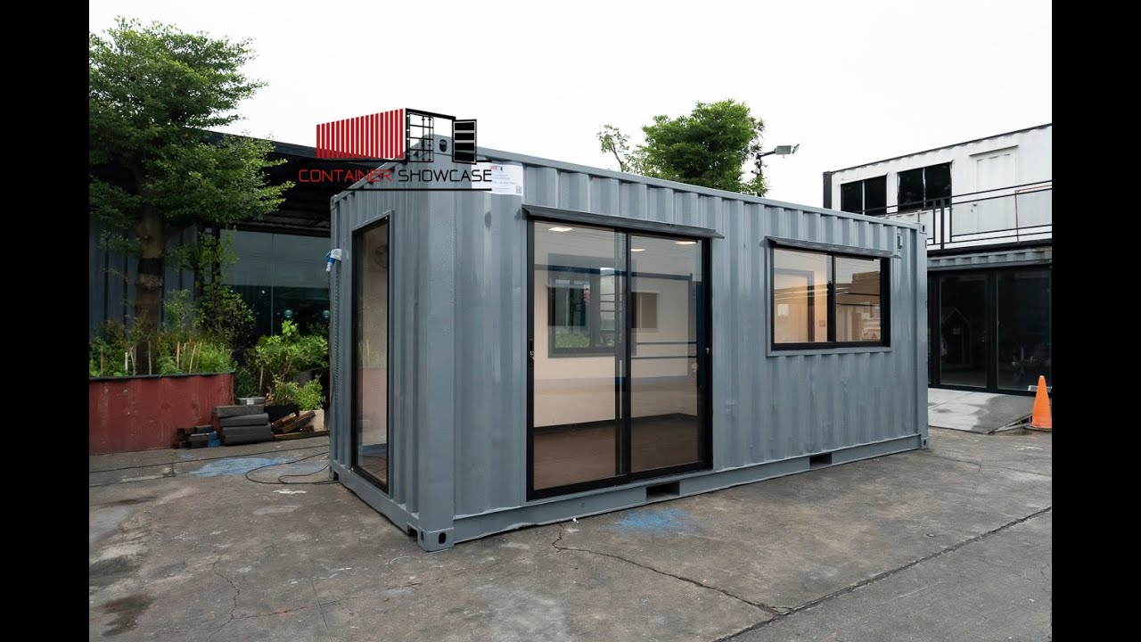 คำเเนะนำสำหรับคนที่อยากมีบ้านตู้คอนเทนเนอร์ มีกระจกด้าน หน้าบุฉนวน ห้องน้ำภายใน 089-999-5345 EP.285