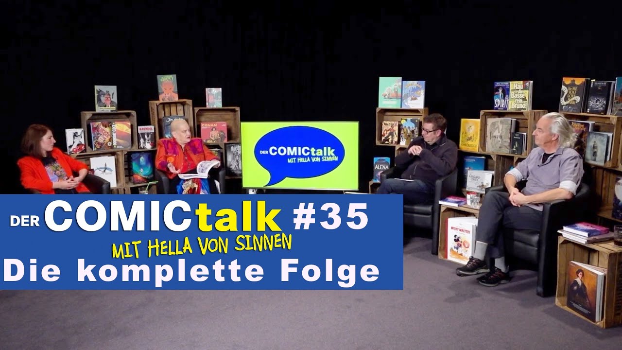 DER COMICtalk #35 Die komplette Folge