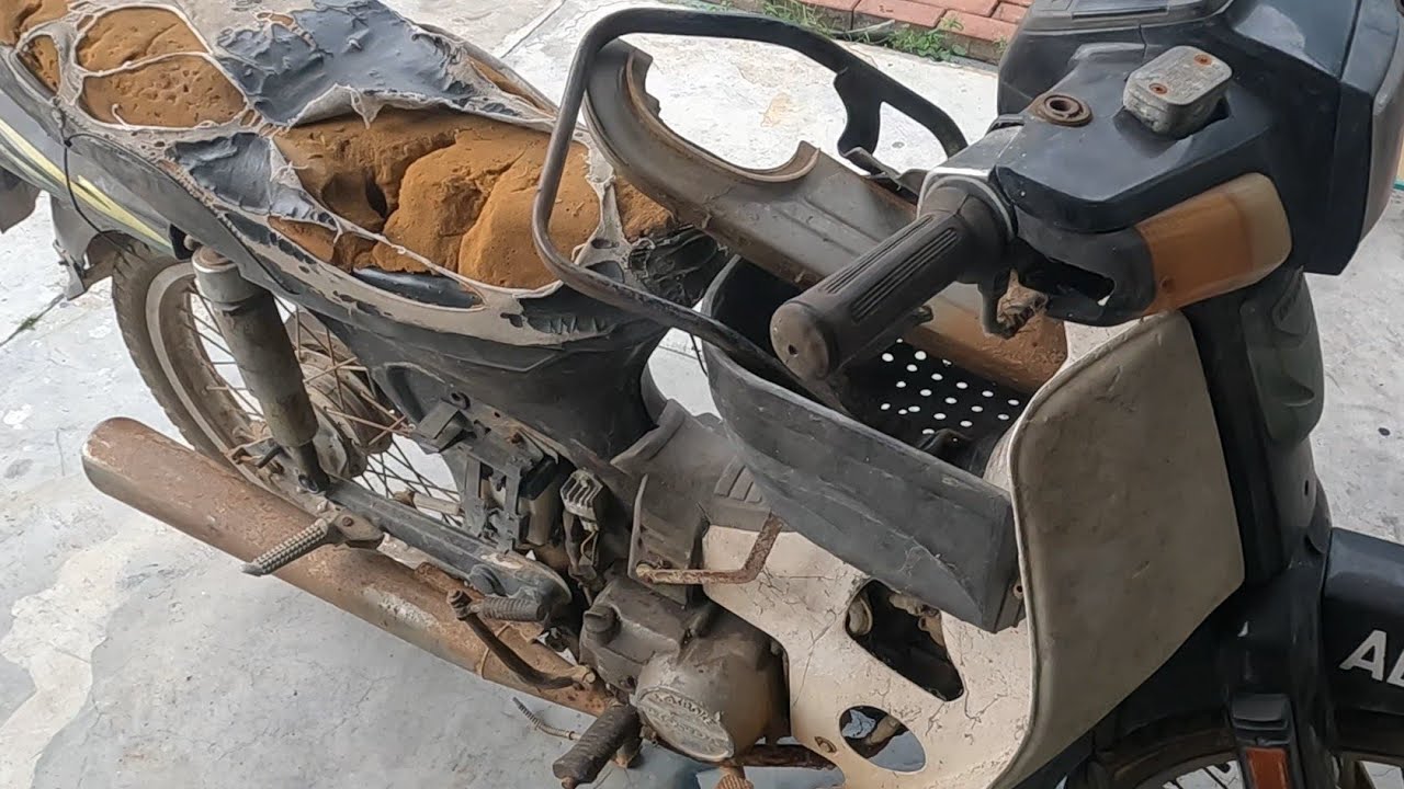 Restore honda Ex5 penuh tanah
