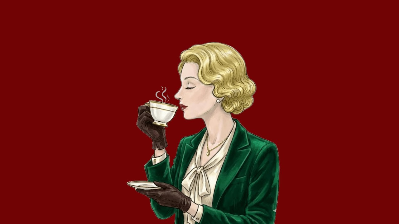 Quiet Paris Café Jazz ☕ Soft 1940s Music for Relaxing Coffee Time