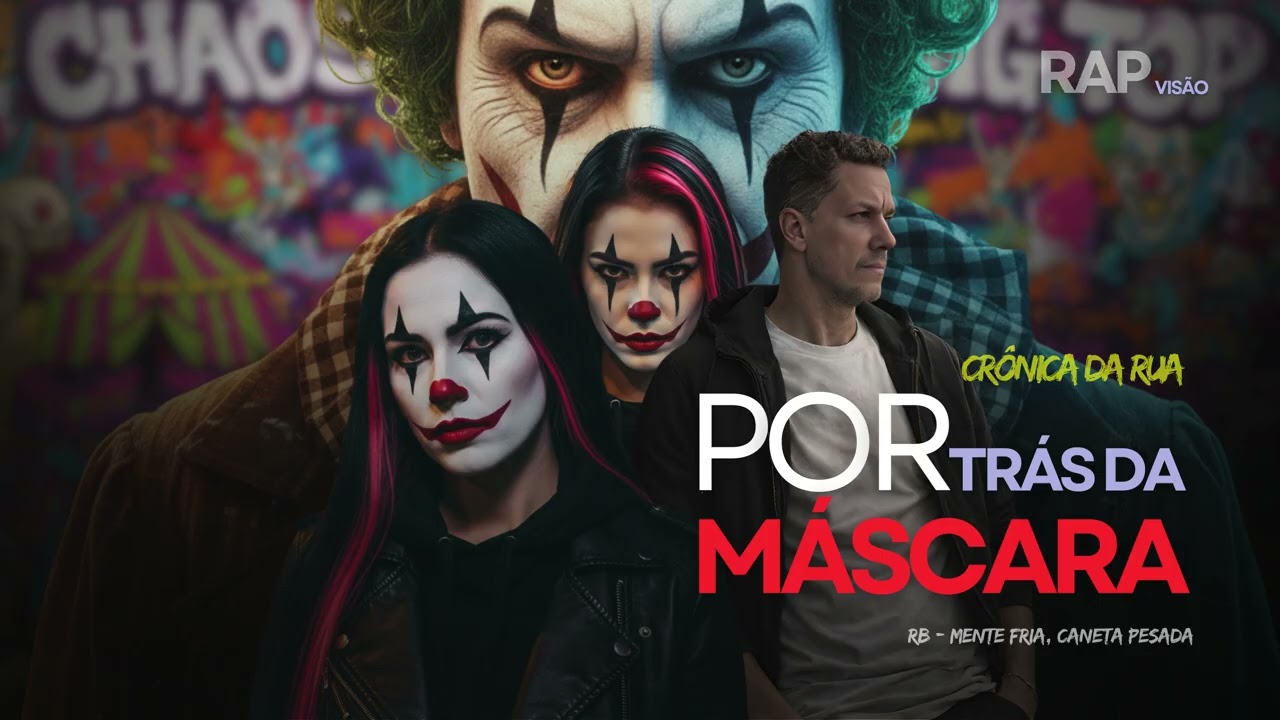 Por Traz da Mascara - RB MENTE FIRA, CANETA PESADA. #cypher  #musica #musicabrasileira