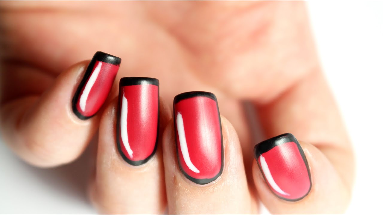 Cartoon nails (Tutoriel)