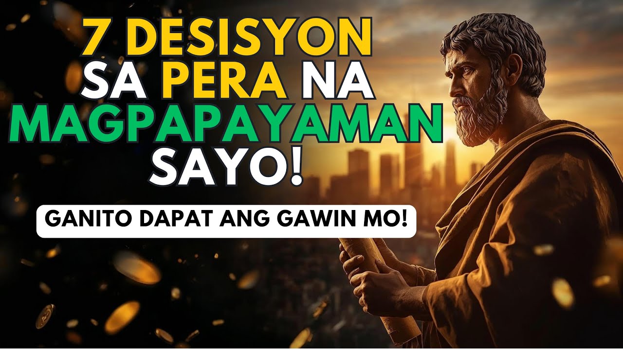 7 Desisyong Pinansyal Na Magpapayaman Sa 2026 | Pera, Disiplina, Kalayaan | Stoic Philosophy