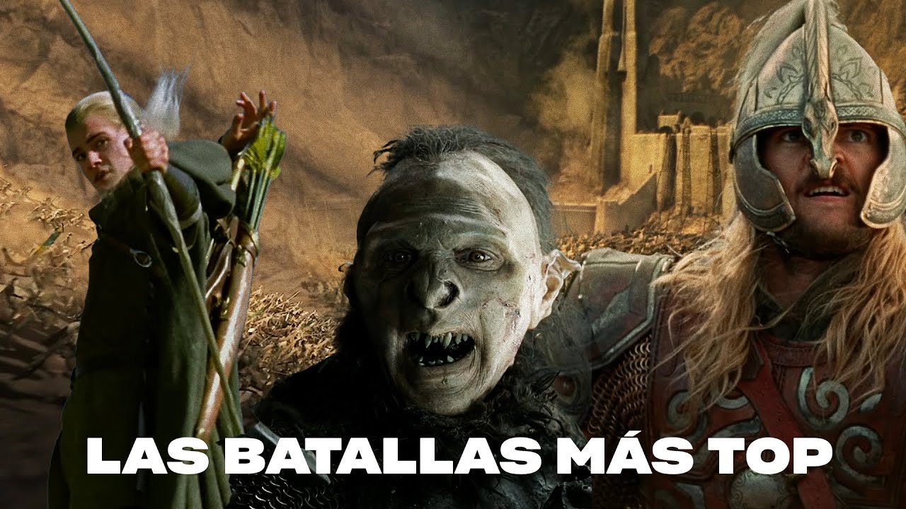 Las BATALLAS MÁS ÉPICAS de El Señor de los Anillos