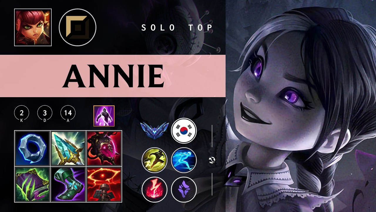 Annie Top vs Swain - KR Diamond Patch 26.03