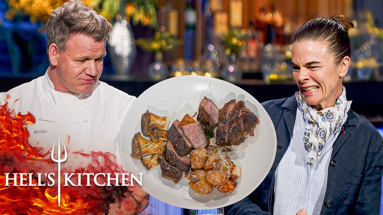 Chef Ramsay & Suzanne Goin Rate The Budget Challenge Dishes | Hell's Kitchen