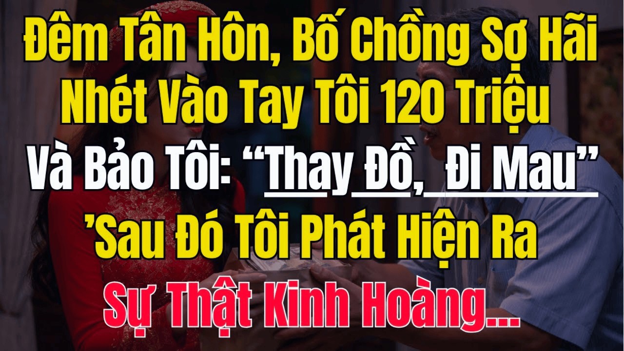 Bố Chồng Nhét 120 Triệu Bắt Thay Đồ Trốn Gấp Đêm Tân Hôn Sự Thật Rợn Người Trong Âm Mưu Thâu Tóm Đất