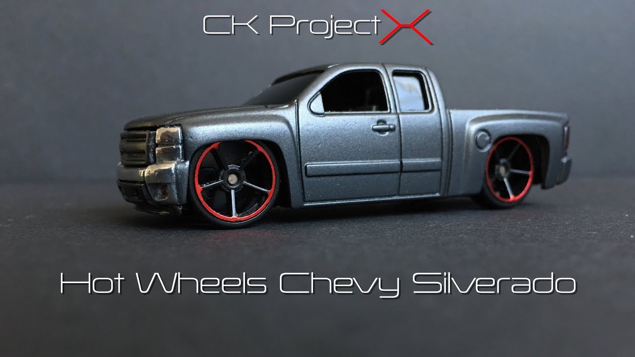 Hot Wheels restoration Chevy Silverado custom..