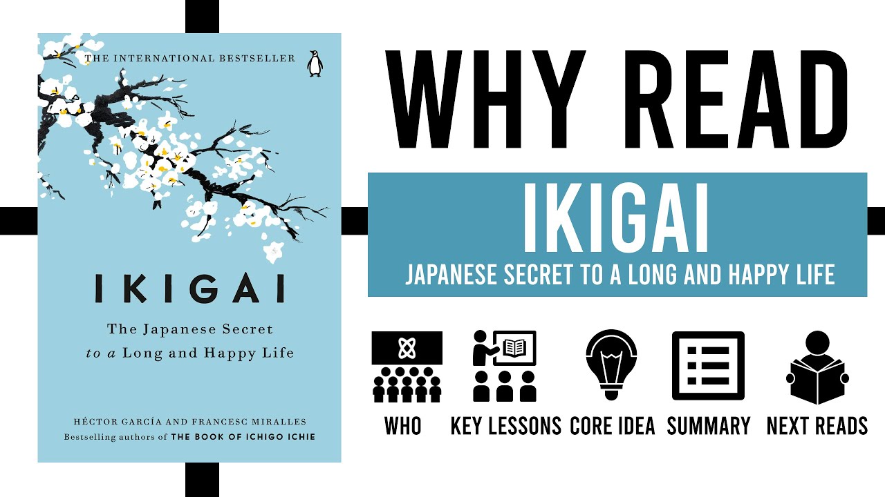 Ikigai:Japanese Secret to a Long and Happy Life -Book Summary, Key Lessons and Why You Should Read