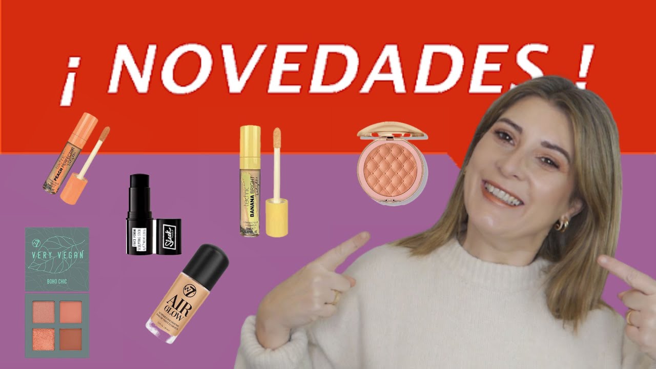 PRIMERAS IMPRESIONES, novedades TECHNIC, W7, maquillaje LOW COST