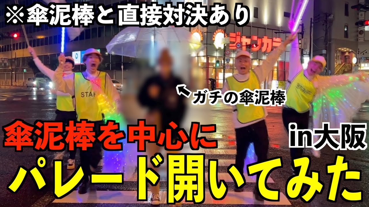 【ディズニー】傘泥棒を中心にパレード開いてみた