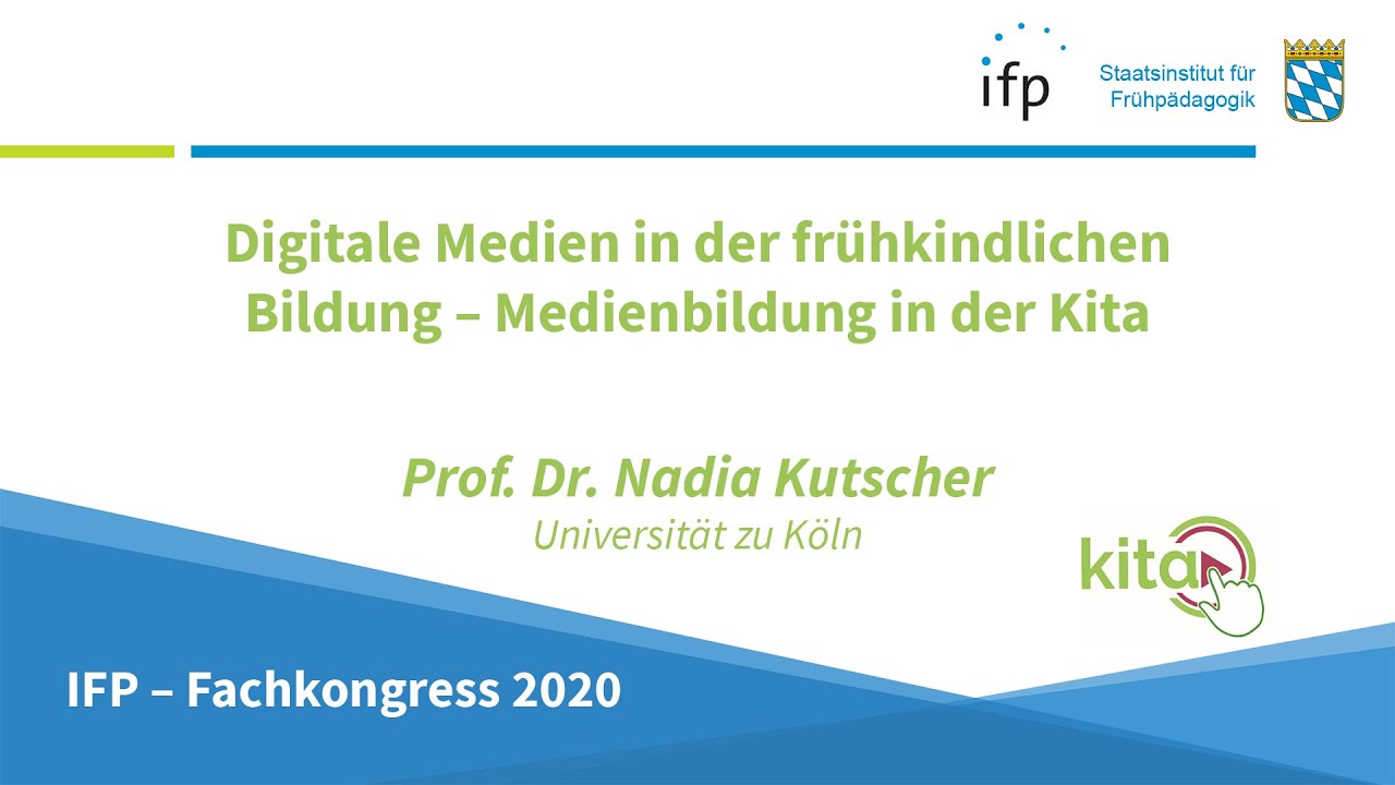 Digitale Medien in der frühkindlichen Bildung – Medienbildung in der Kita