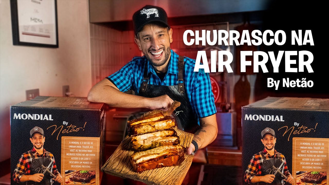 Como fazer panceta na Air Fryer | Netão Bom Beef