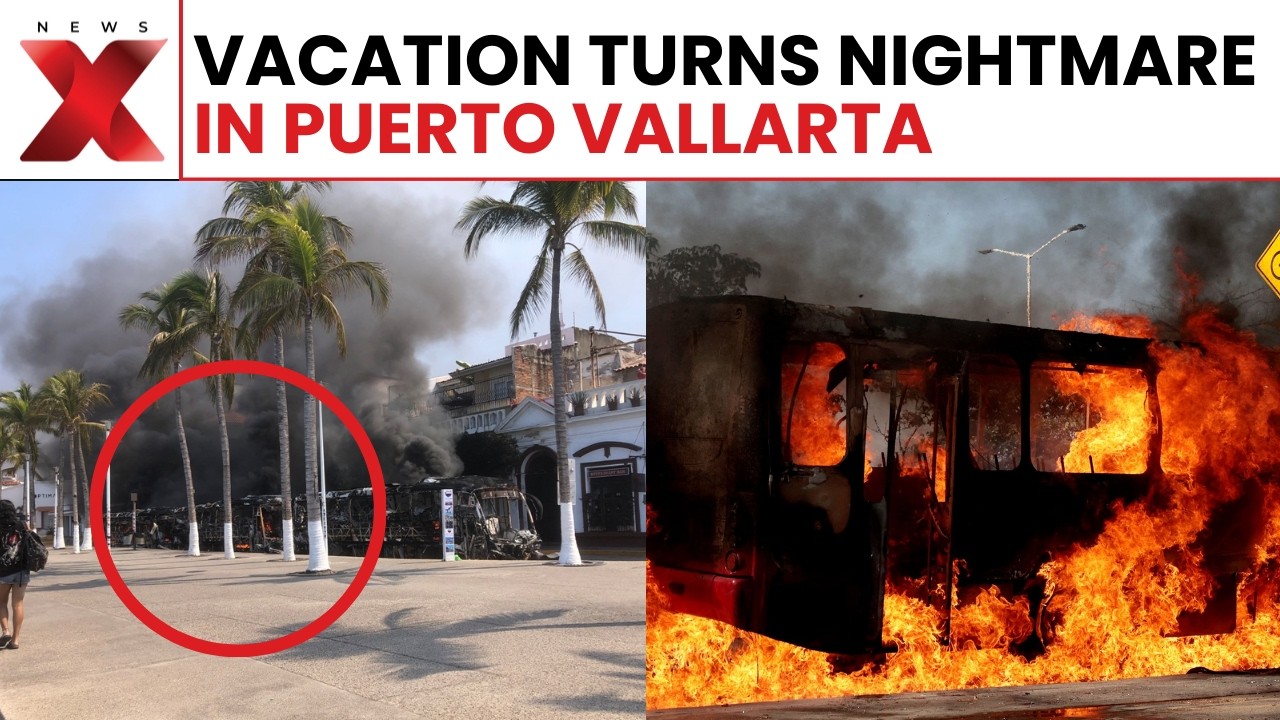 Mexico Violence Tourists Recall Panic As Cartel Violence Disrupts Flights In Puerto Vallarta