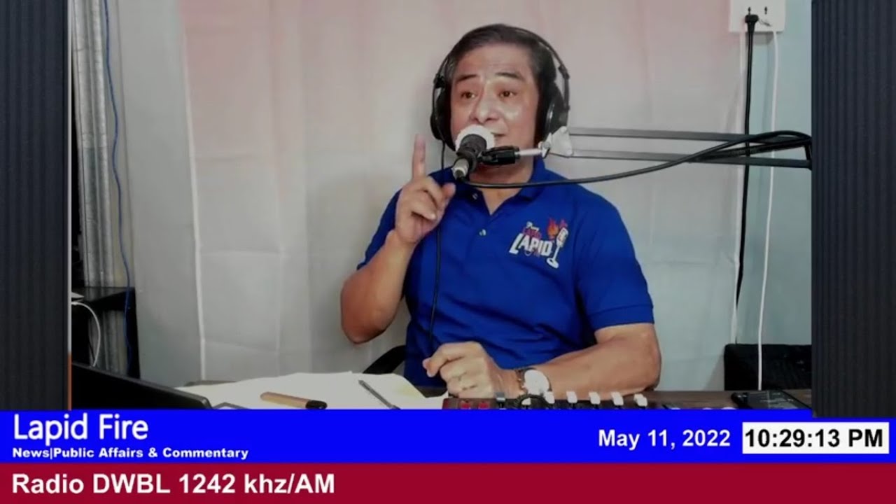 MAY KASONG SI ISKO MORENO, NAGSISIMULA NANG MAGSIPSIP! (LAPID FIRE, May 11, 2022)