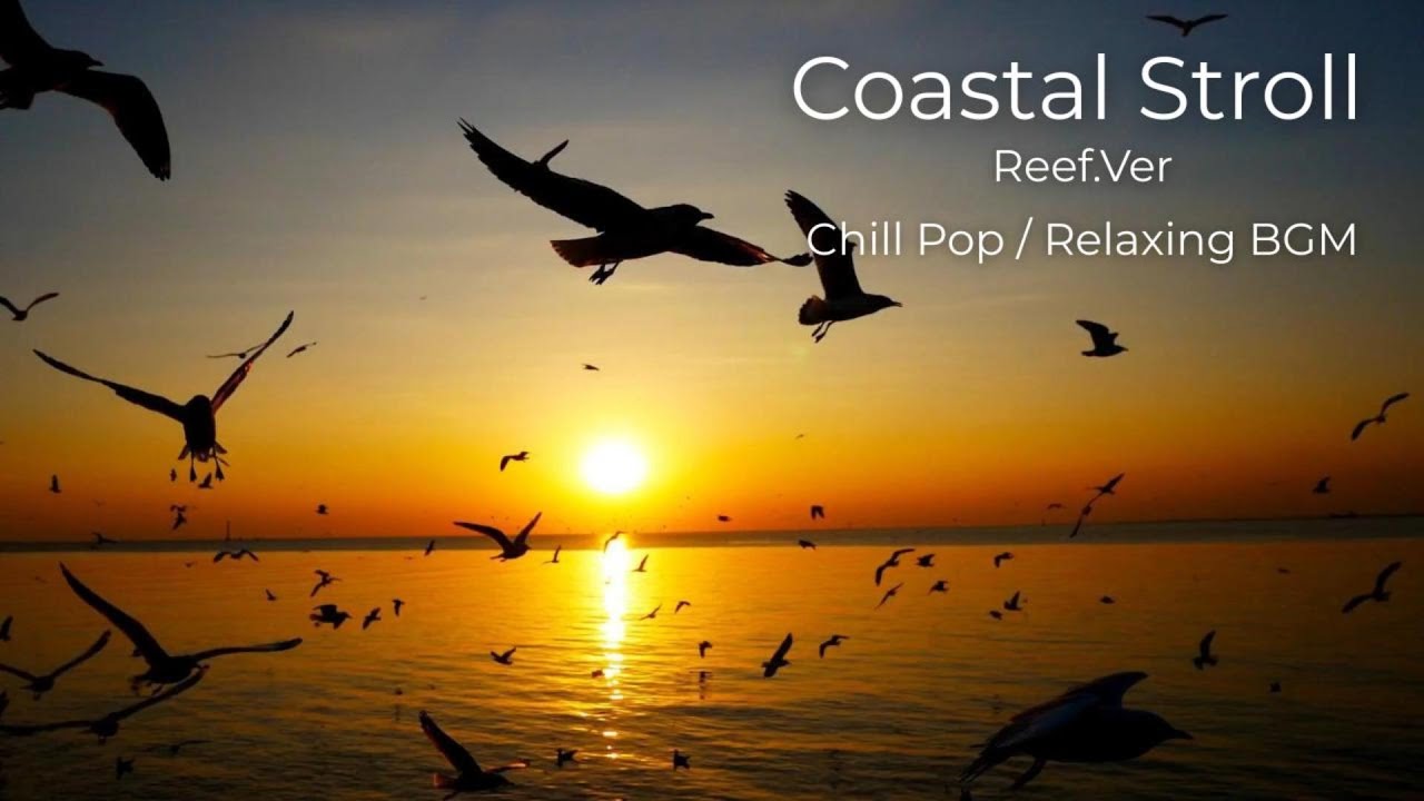 Coastal Stroll (Reef) Chill Pop BGM for Relaxing & Study