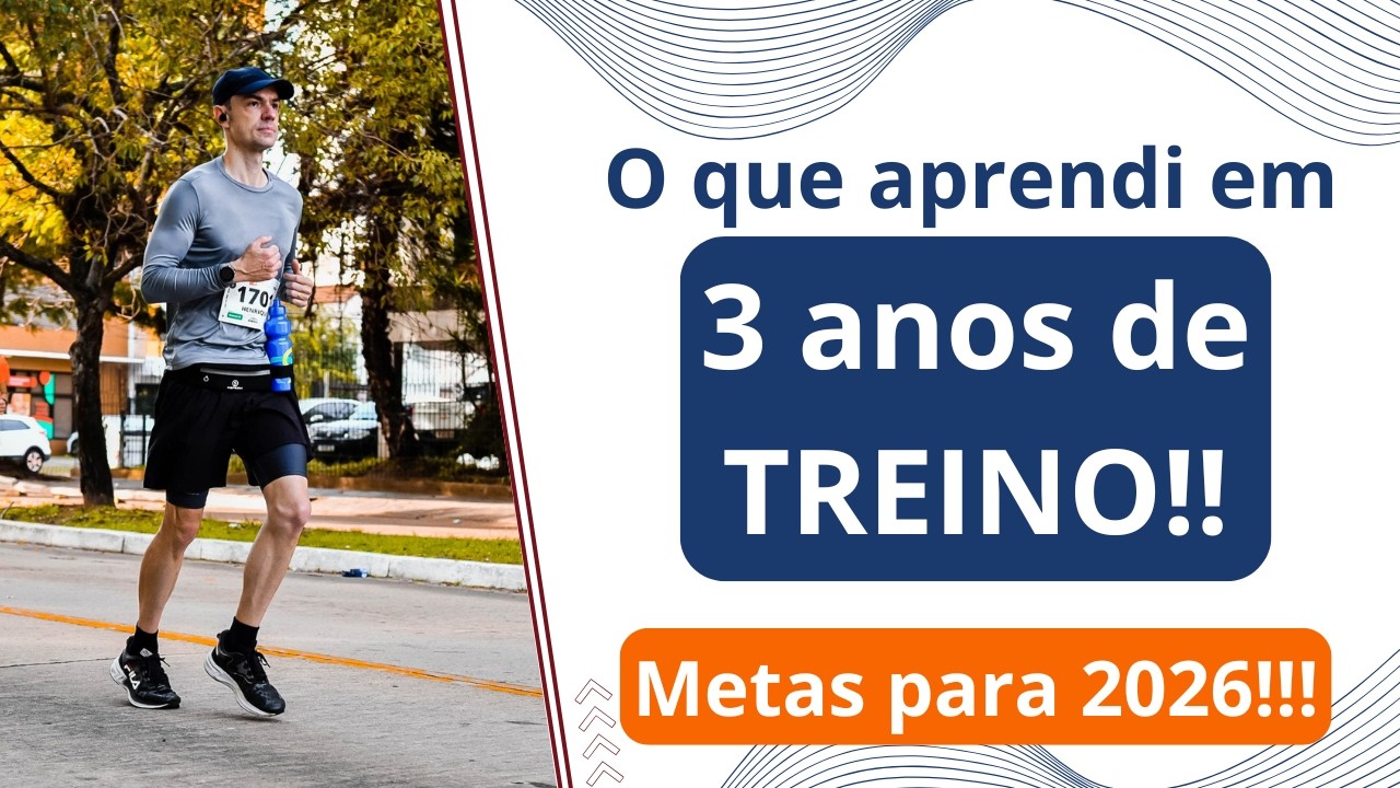 3 anos correndo: o que realmente me fez evoluir