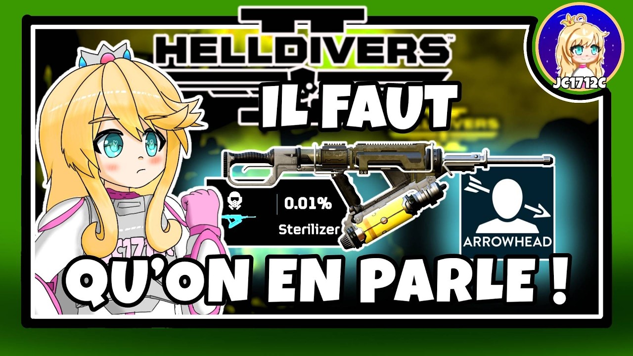 Helldivers 2 - Il FAUT qu'on parle du STÉRILISATEUR !