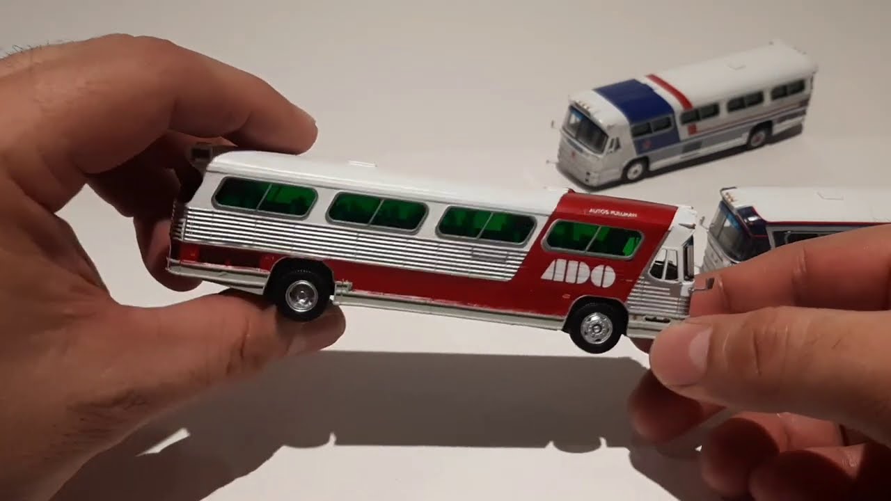 Dina Olímpico autobús a escala HO ADO NORTE DE SONORA ESTRELLA ROJA  impresión 3D printed