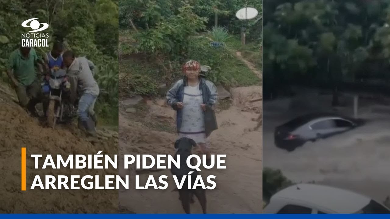 Afectados por lluvias claman por ayudas y agua potable