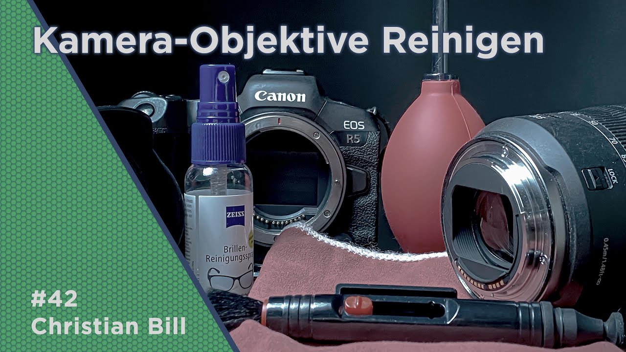 Kamera 📷 Objektiv 🧼 Reinigen - Schmutz verhindern
