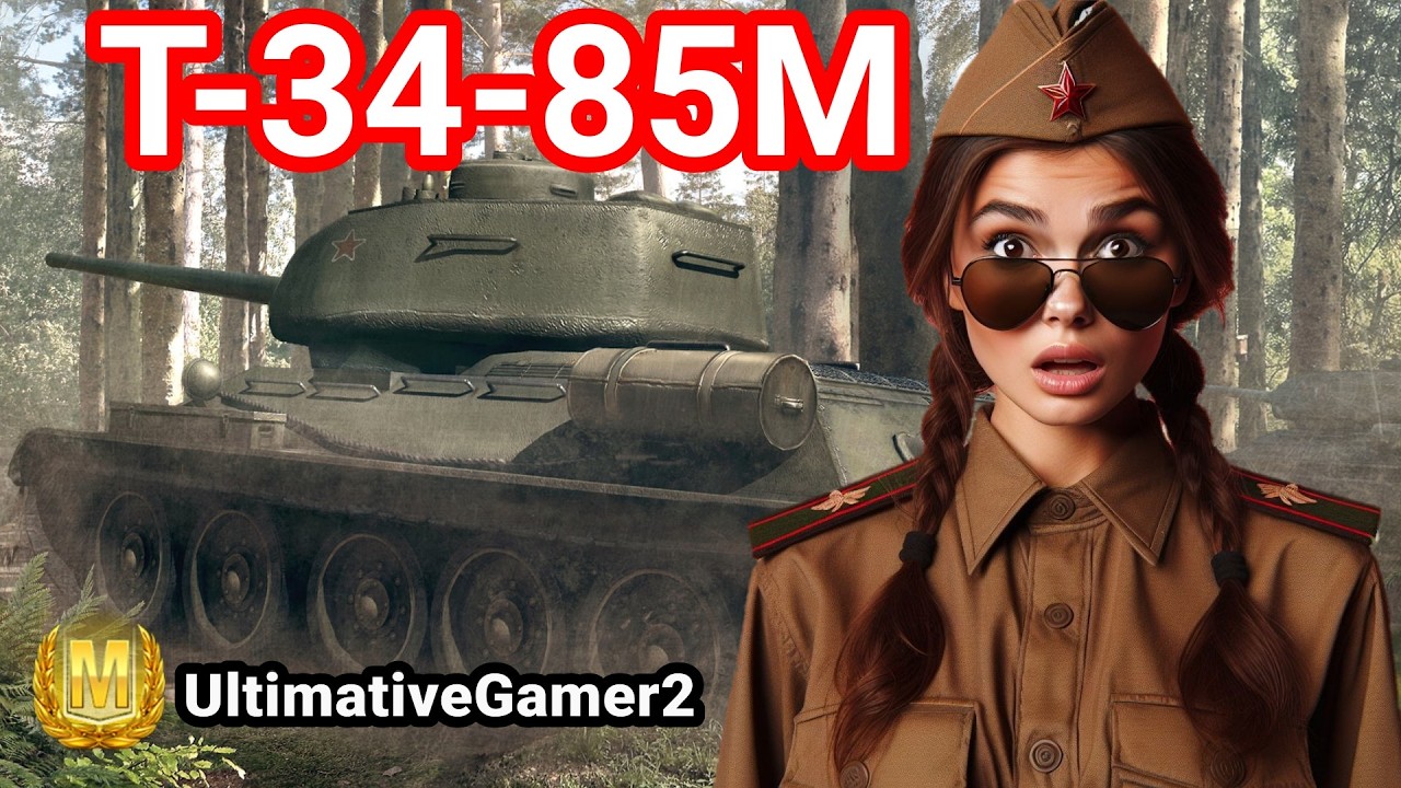 T-34-85M - 11 Frags + Mastery?  No Problem! Give me 5 min :D | World of Tanks Best Replays