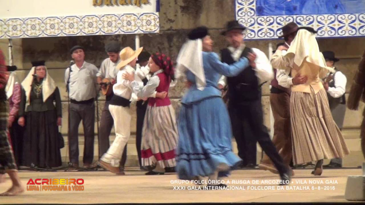 GRUPO FOLCLÓRICO A RUSGA DE ARCOZELO@GALA FOLCLORE BATALHA 2016
