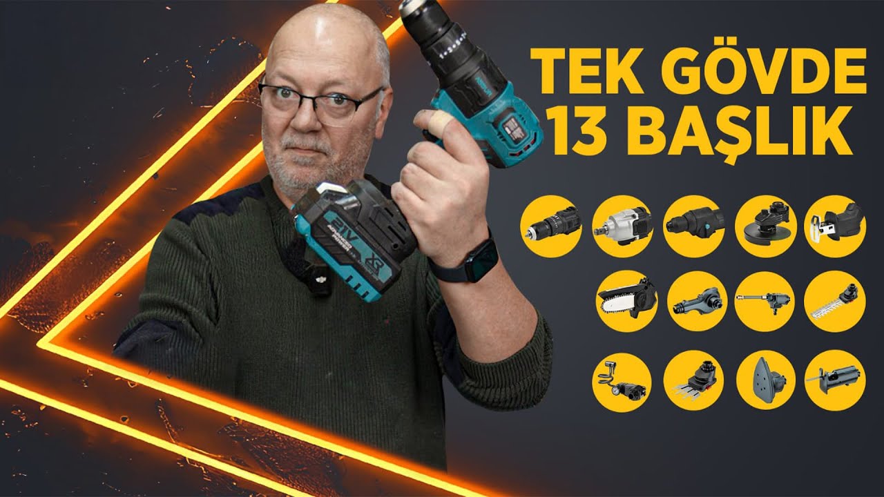 8500 TL'YE 13 MAKİNE - 13 BAŞLIKLI MATKAP
