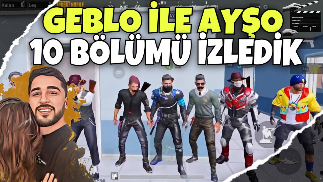 GEBLO İLE AYŞO FİLMİ İLK 10 BÖLÜM! BAŞROLLER OLARAK FİLMİMİZİ İZLEDİK!  (ÇOK DUYGULANDIK)