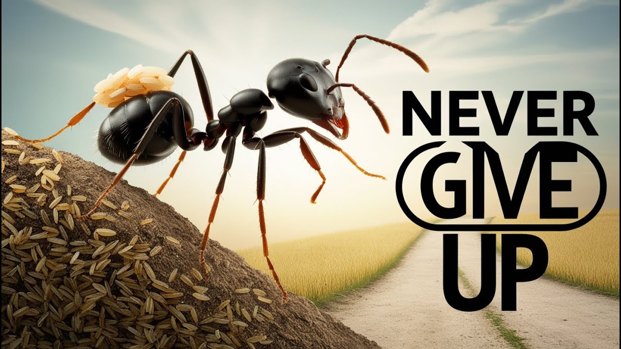 Never Give Up | The Ant&rsquo;s Inspirational Journey | Best Motivational Video