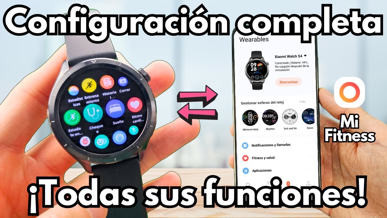 Xiaomi Watch S4 👉 ¡Guía COMPLETA de Configuración y TODAS sus Funciones!