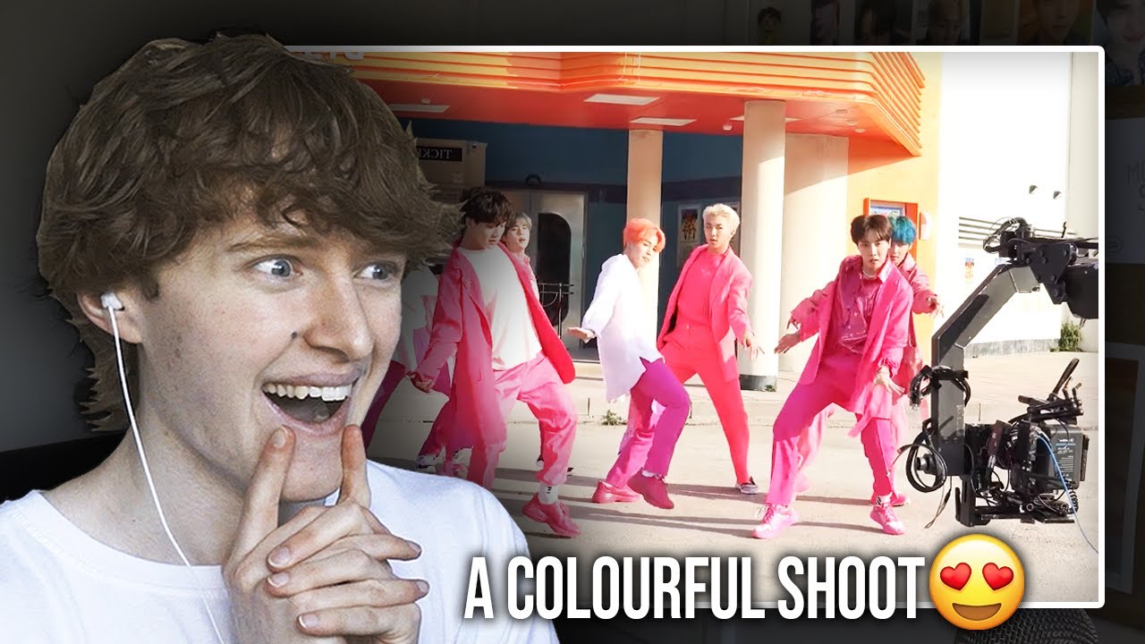 A COLOURFUL SHOOT! (BTS (방탄소년단) 'Boy With Luv' MV Shooting | Reaction/Review)